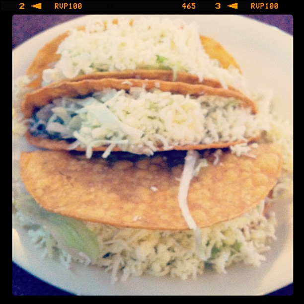 Tacos from El Jardin