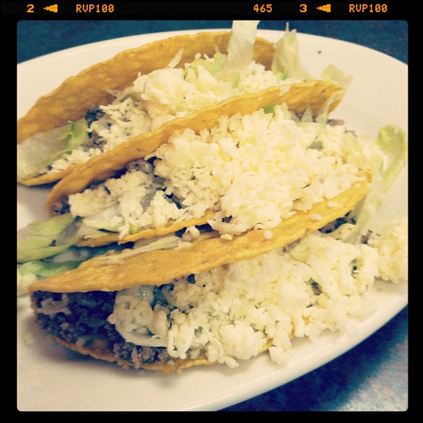 Tacos from El Pueblo Mexican Restaurant