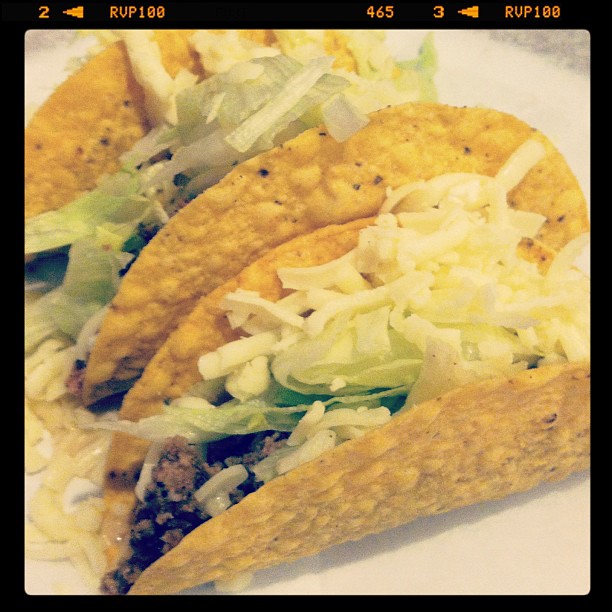 Tacos from Las Cazuelas Mexican Grill