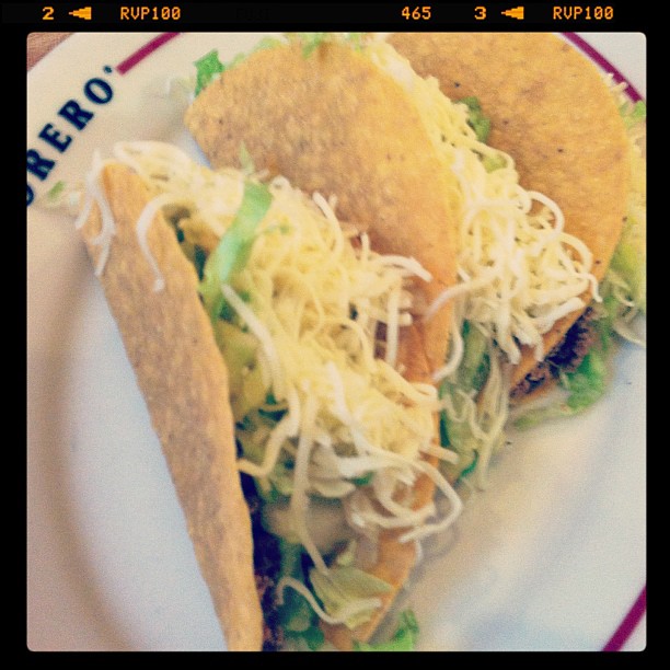 Tacos from El Torero Mexican Restaurant